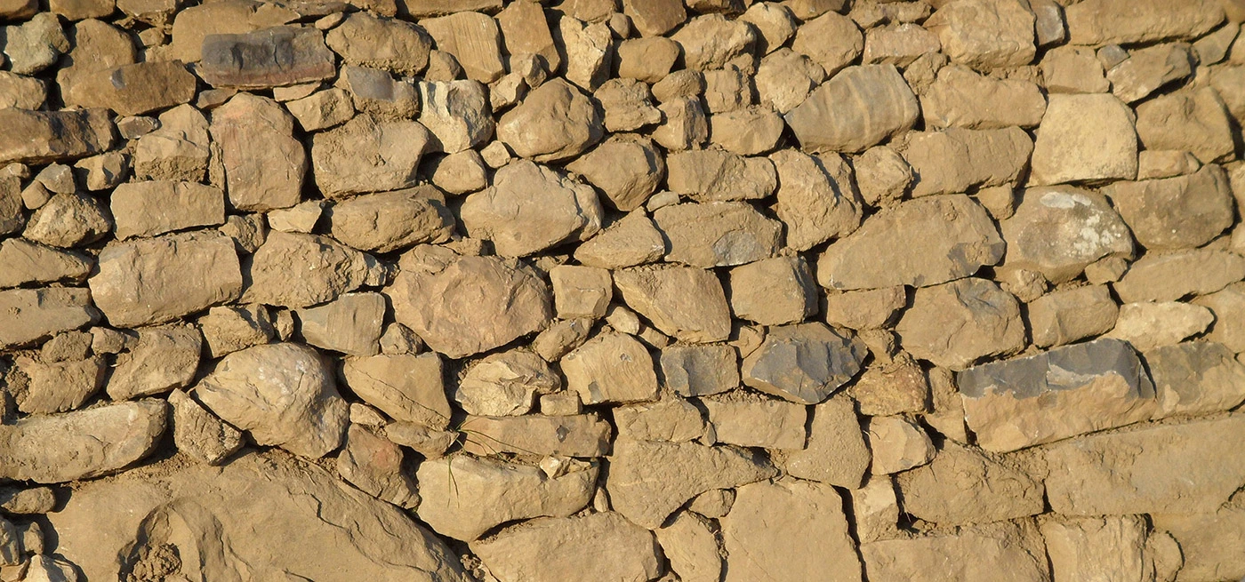 Muro in pietra a secco